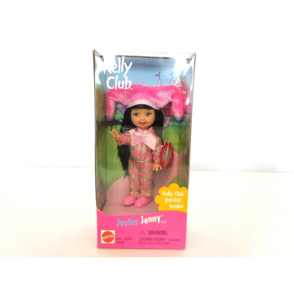 Barbie Kelly Club Jester Jenny Kelly‎ Club  Poster Barbie Family New in Box